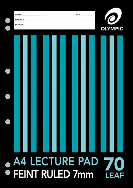 Olympic Notebook Tudor Lecture 7 Holes 70 Pages A4_34187100_21412