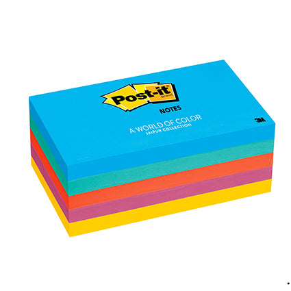 Post-It Notes 655-5uc 76x127mm Jaipur Ultra Pack 5_14192200_PI6555UC