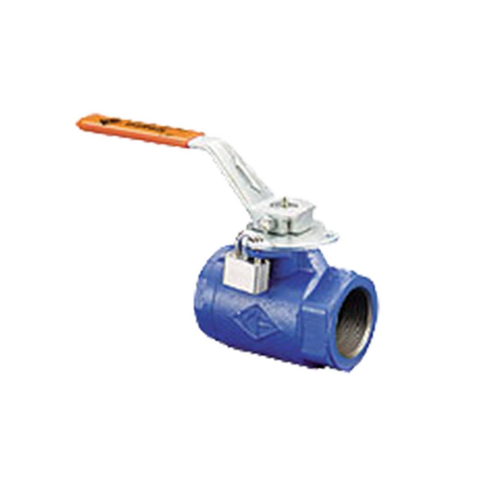 Ball Valve Iron 2 Piece Full Port A Series 1 NPT 1,500psi 6523002 233911911