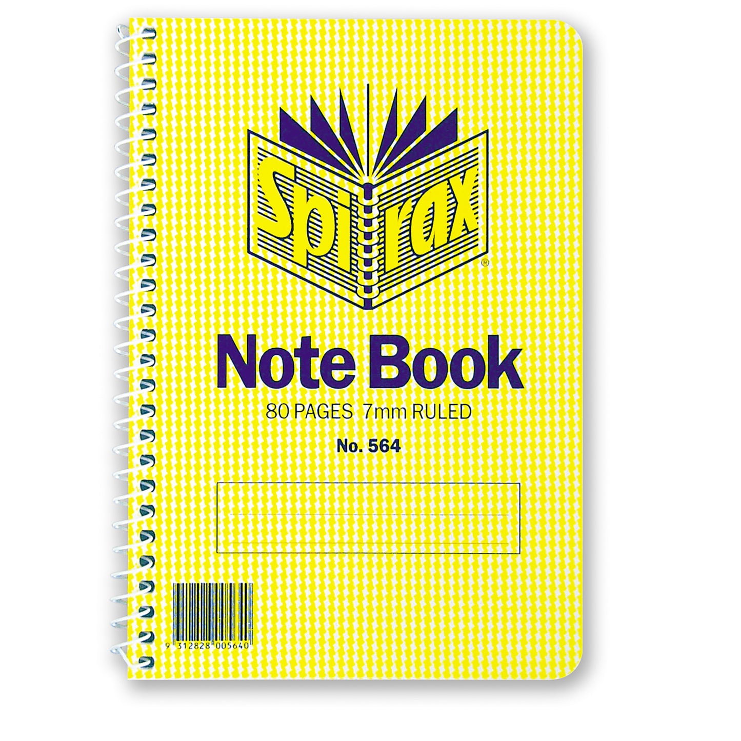 Spirax 564 Notebook Side Opening 167X114mm 80 Pages_34310200_56051