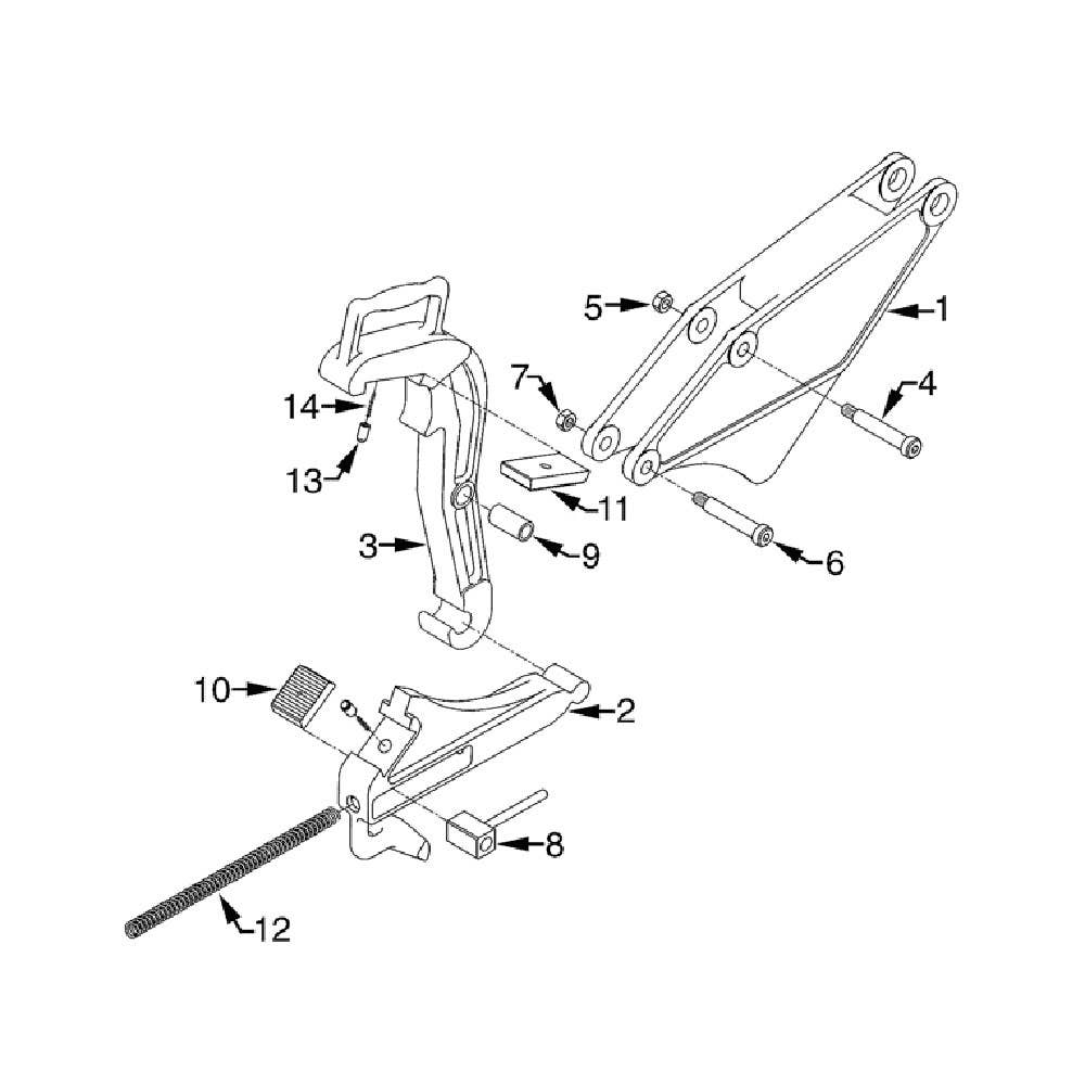 Bush Lower Jaw For Petol PRWA01 Rig Wrench Item 9 6943004 HU61