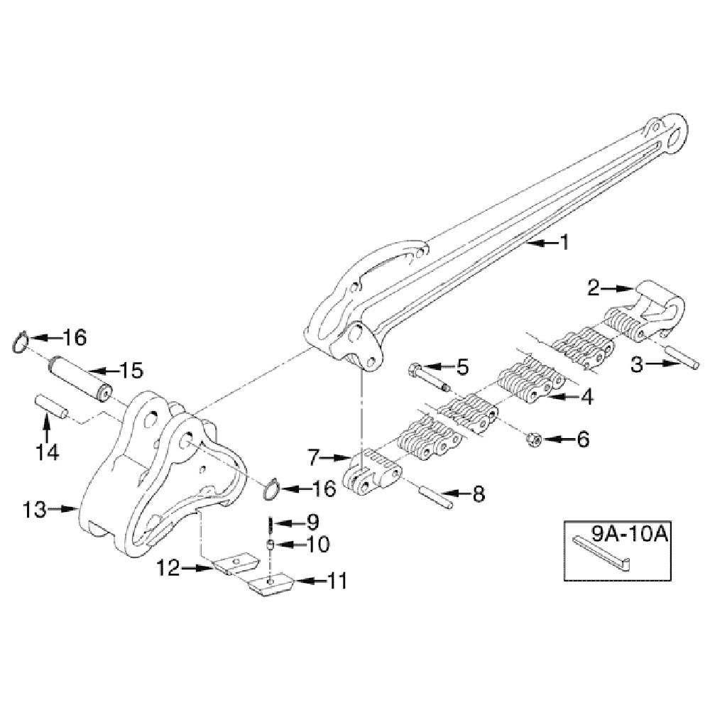 Insert Blank For Petol BA115H Bukup Tong Item 12 6945004 HI08B
