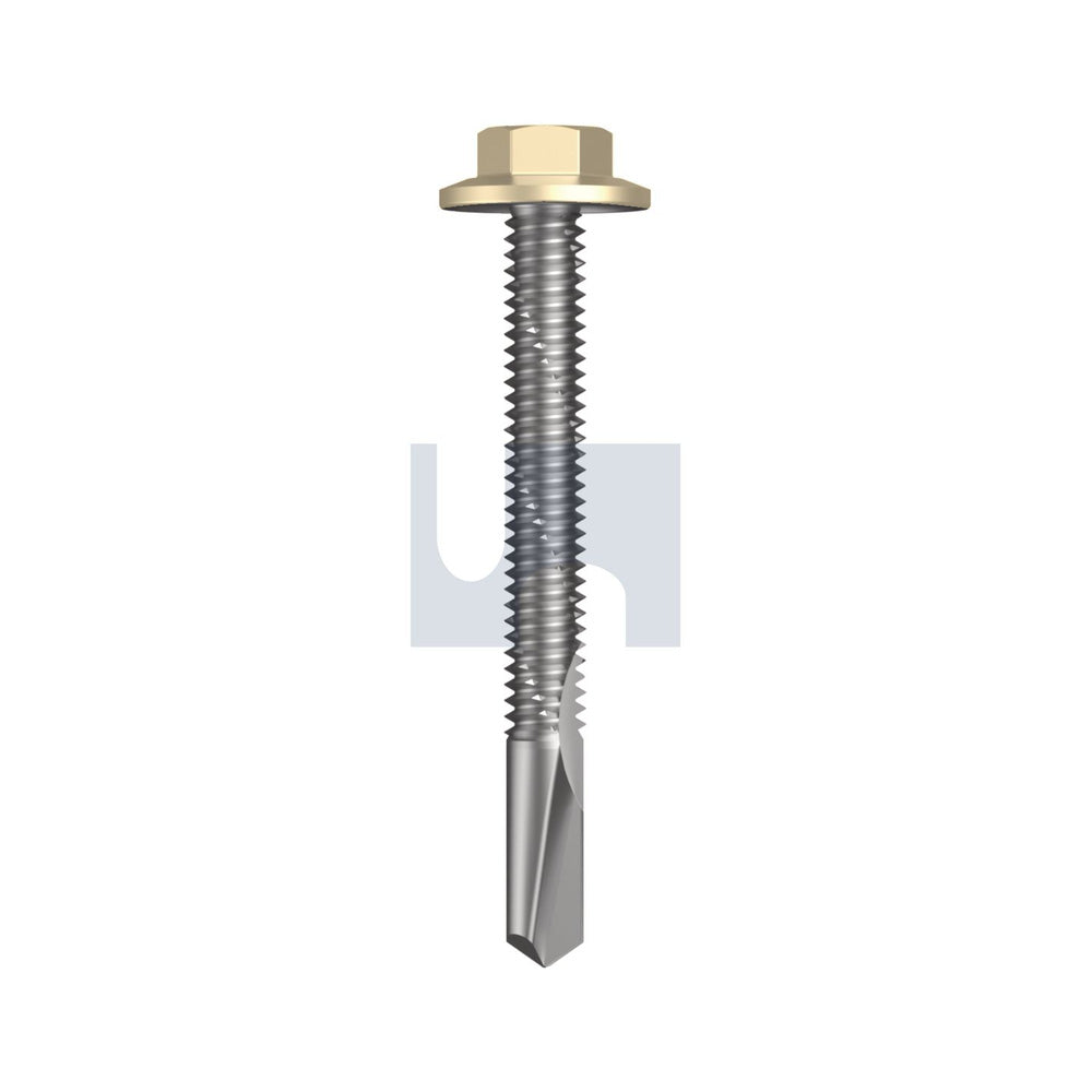 S500 Sds Flanged Hex Head Primrose - Cl4 As3566 #12-24 50 - Pk 1000_40098477_TPR54FH1224050