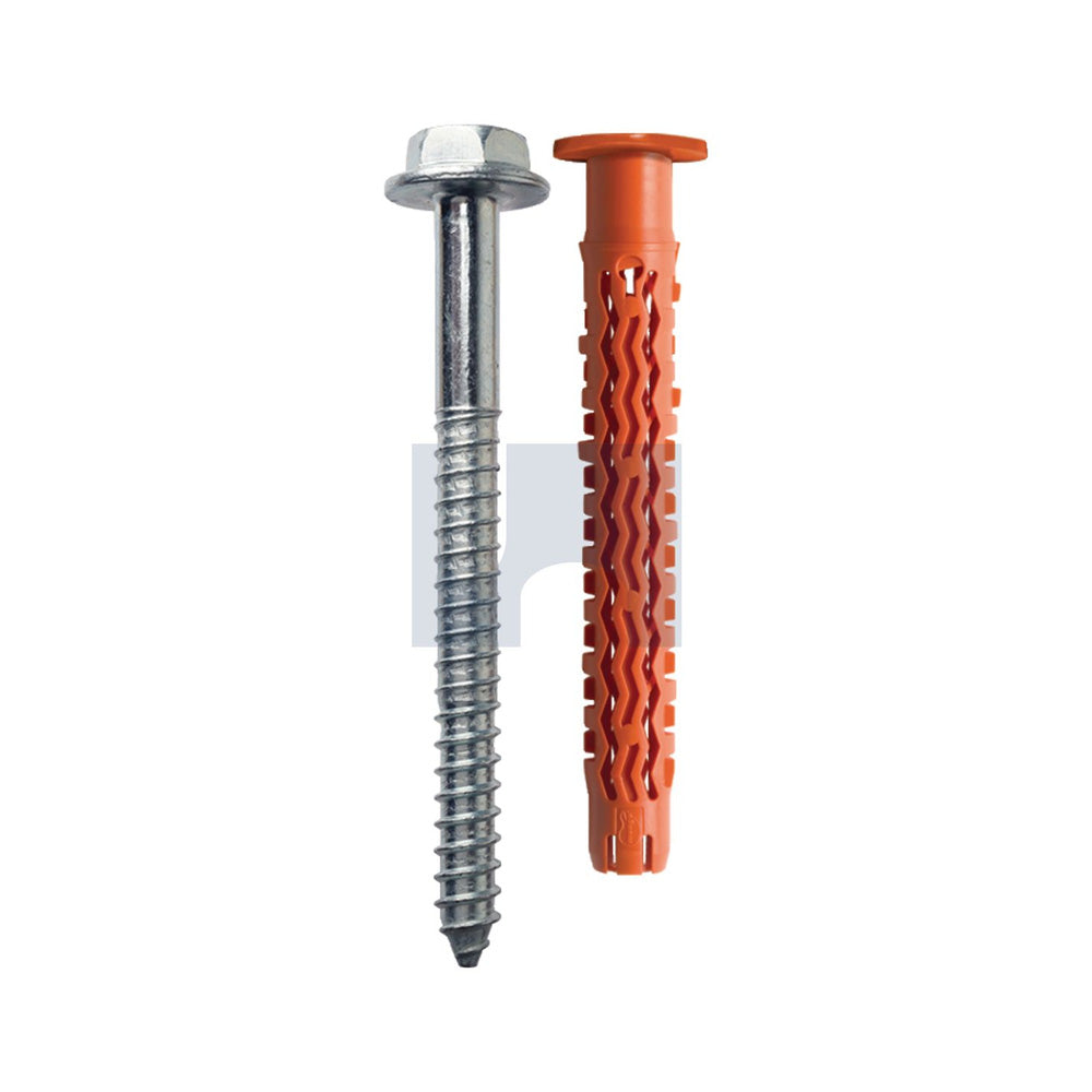 Mqlk-Stb Nylon Frame Plug ZP Collar And Hex Screw T40 10 100/30 - Pk 50_40088596_MUNMQLKB1060310