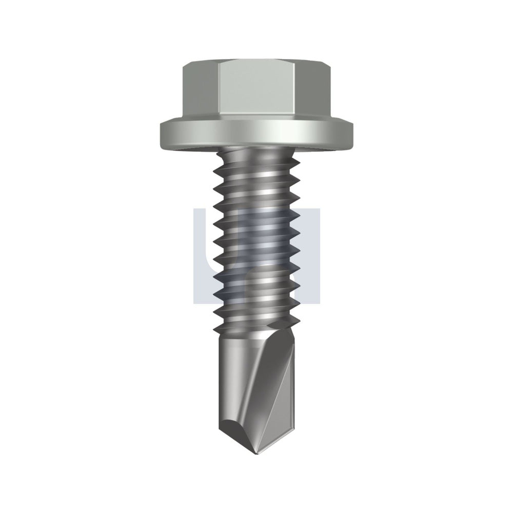 Metal Sds Flg Hex Hd Shale Grey (Gull Grey) -Cl4 As3566 #14-20 22 - Pk 100_40095704_TSGM4FH1420022