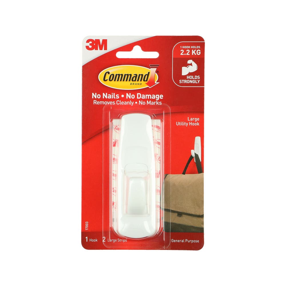 Hook Adhesive Large Command 3M Pk 1_40005036_7000037934