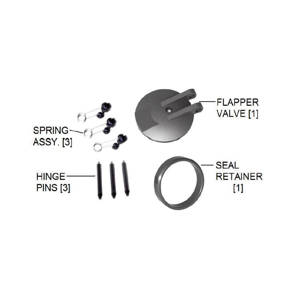 Repair Kit Metal For Baker Model G Flapper Valve 5F-6R 7418014 016013700