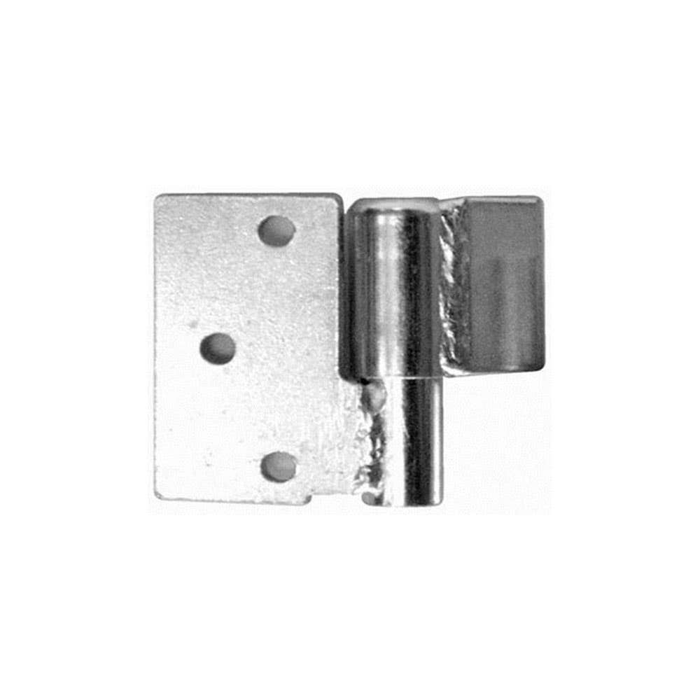 Gate Hinge Weld-On Zinc Plated Left Hand 85 x 40mm 13011 Notchka 79010740 13011