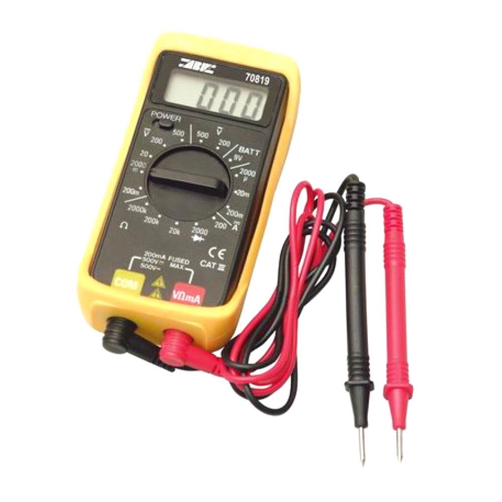Multimeter Digital Mini Meter Sidchrome 79012521 SCMT70819