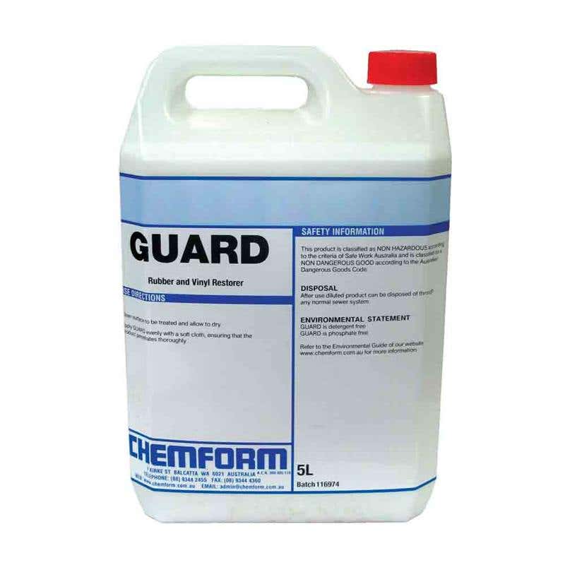 Restorer Guard Vinyl/Rubber Polish + Protectant 5L 79014608 GUARD2X5L.CTN