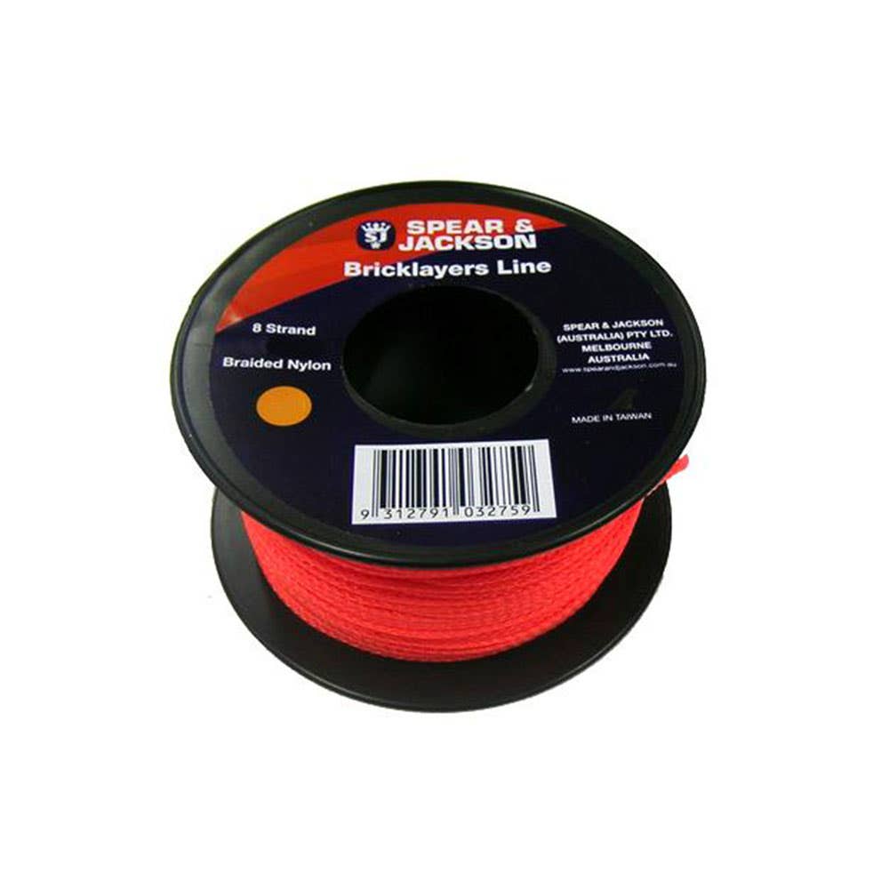 Cord Bricklayers Line No.8 (885 Tex) 50m Orange 79017027 SJ-8/50M-O