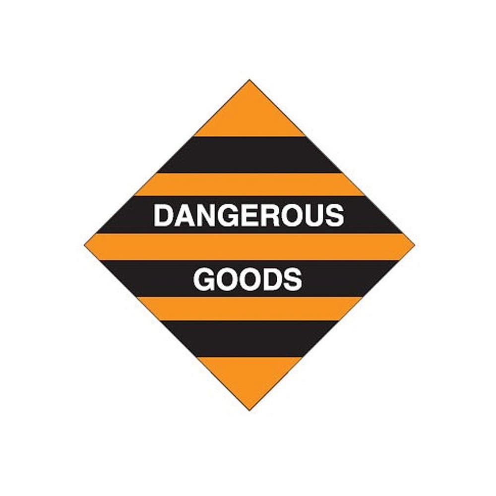 Dangerous Goods Id Dangerous Goods Labels 100mm Pk25 Wht 79901538 835434