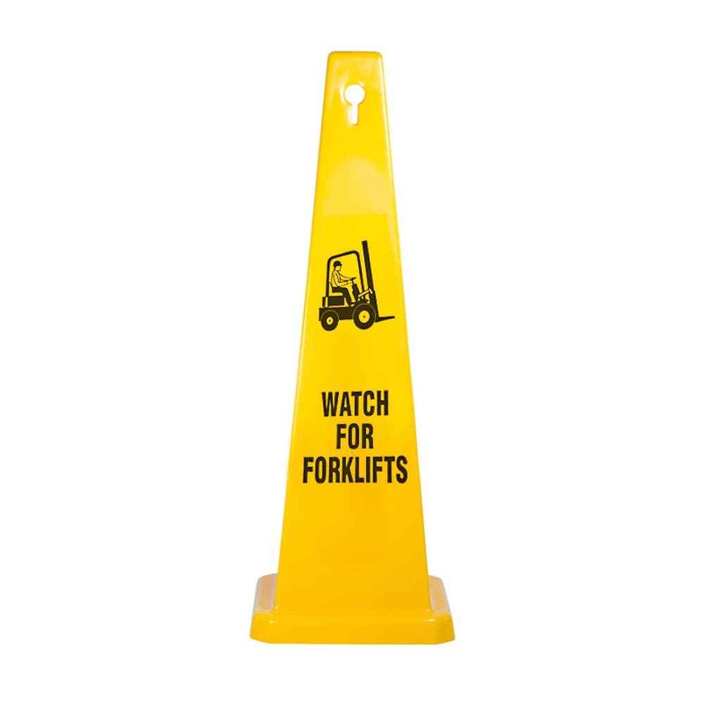 Visual Warning Std Safety Cone Watch For Forklifts 89Cm 79901786 854832