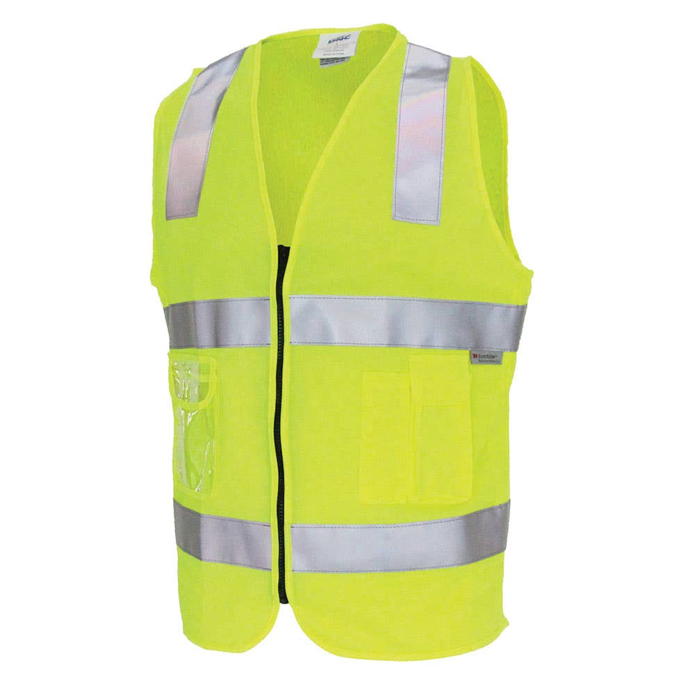 Vest Safety Poly Tape Yel 2XL Prysmian Group/Magenta/Safety Starts With Me 40008278 PRY 3807-Y-2XL
