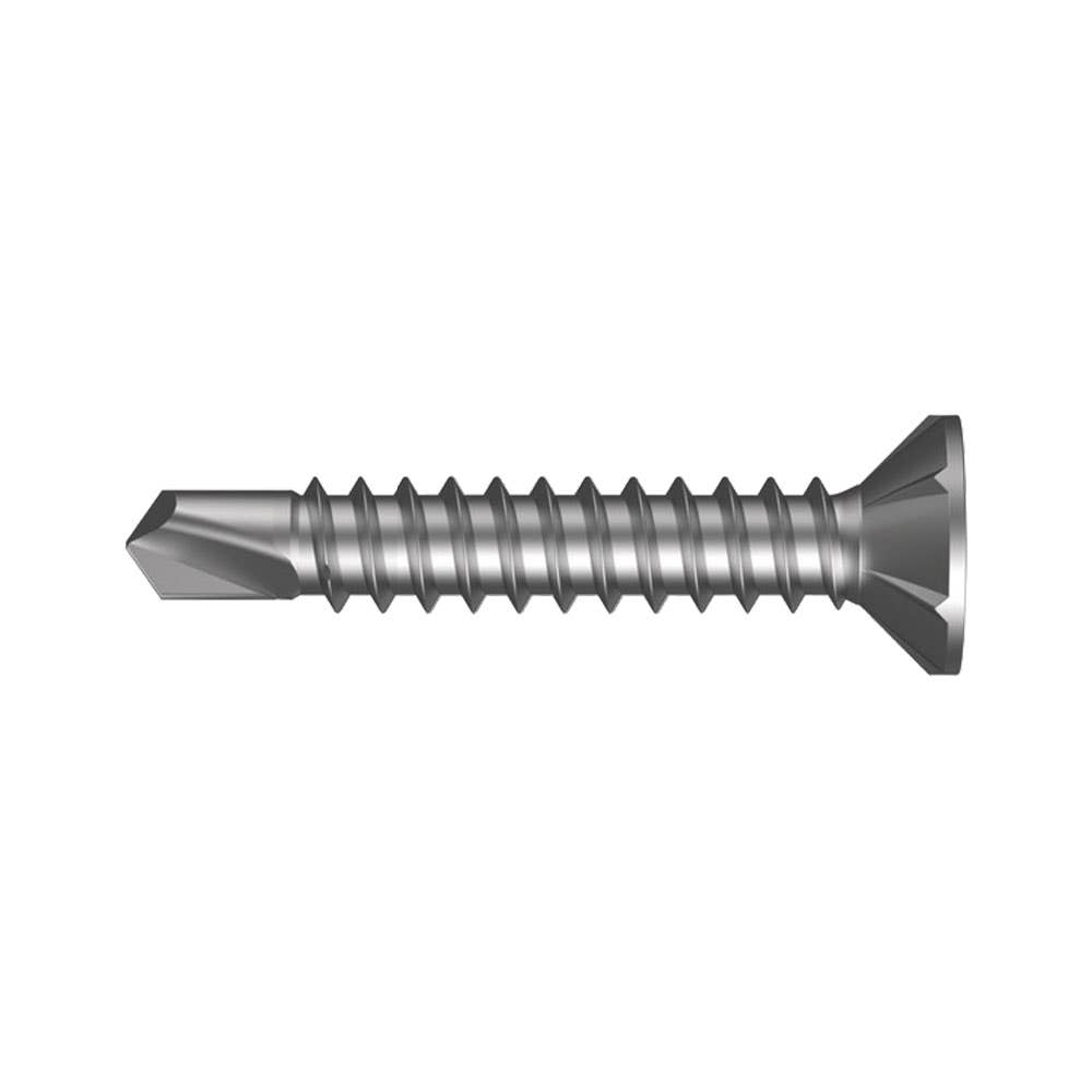 SCREW 8-18 X 30MM TEK CSK RIB HEAD METAL CL3 282188 T9PM3RP0818030
