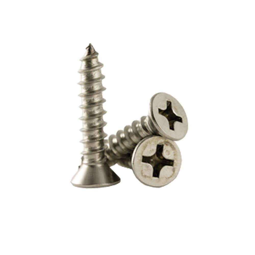 Screw Self Tapping Countersunk Phillips Head Zinc Plated 4g x 3/4'' 1828003 STC0420