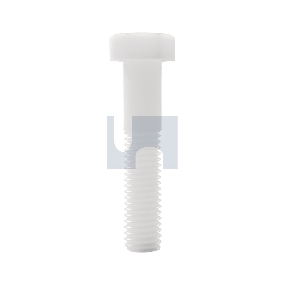 Unc Hex Head Bolt Nylon Natural Hec 1/4'' Unc 1-3/4'' - Pk 100_40091287_BH66PC0250175
