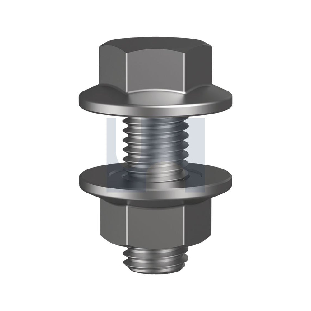 Purlin Flange Bolt & Nut ZP (Rohs Compliant) Hec/Cl 4.6 M16 45 - Pk 75_40091769_KBFMSZCM160045