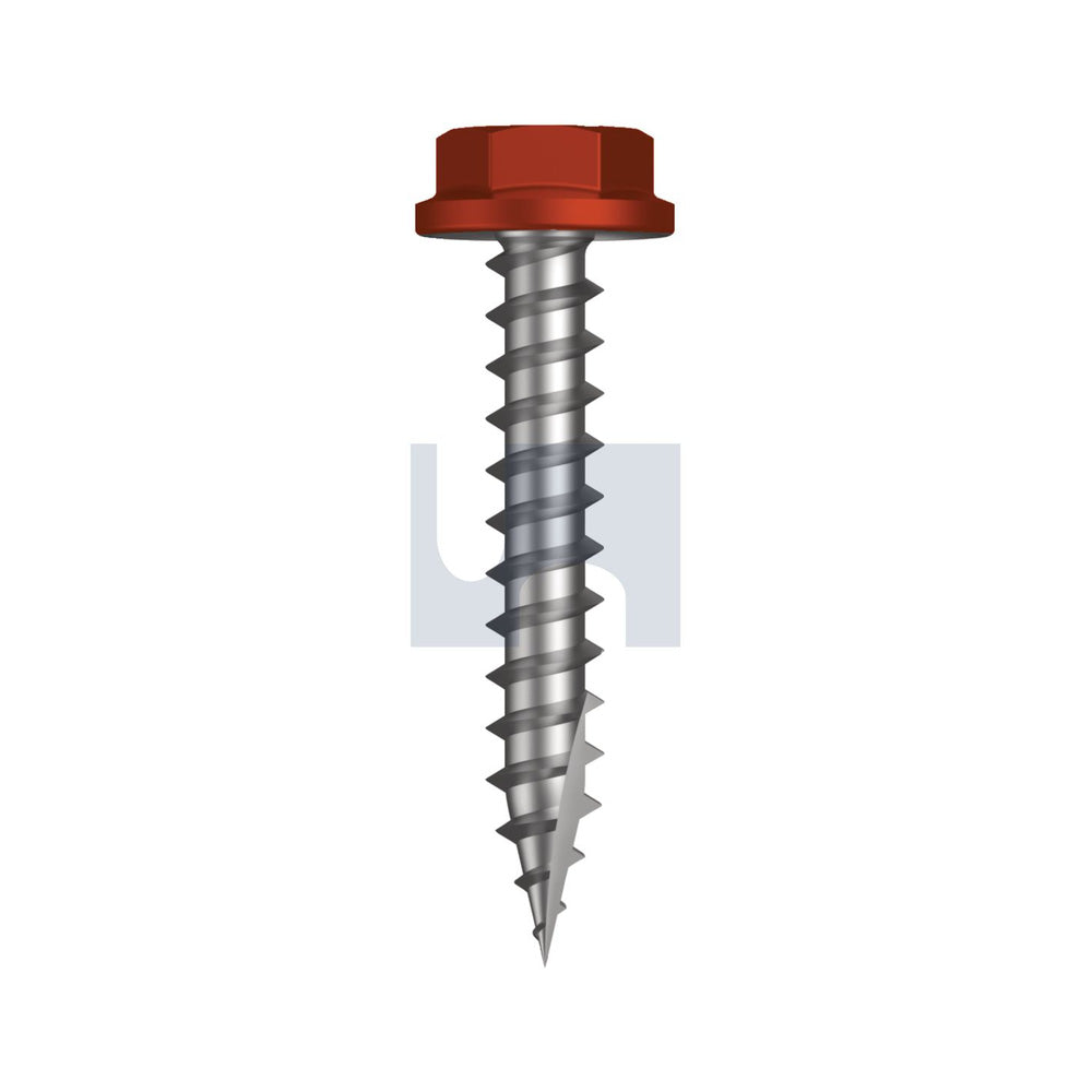 Type 17 Flanged Hex Headland (Maple) -Cl4 As3566 #10-12 30 - Pk 1000_40094870_THEW4FH1012030