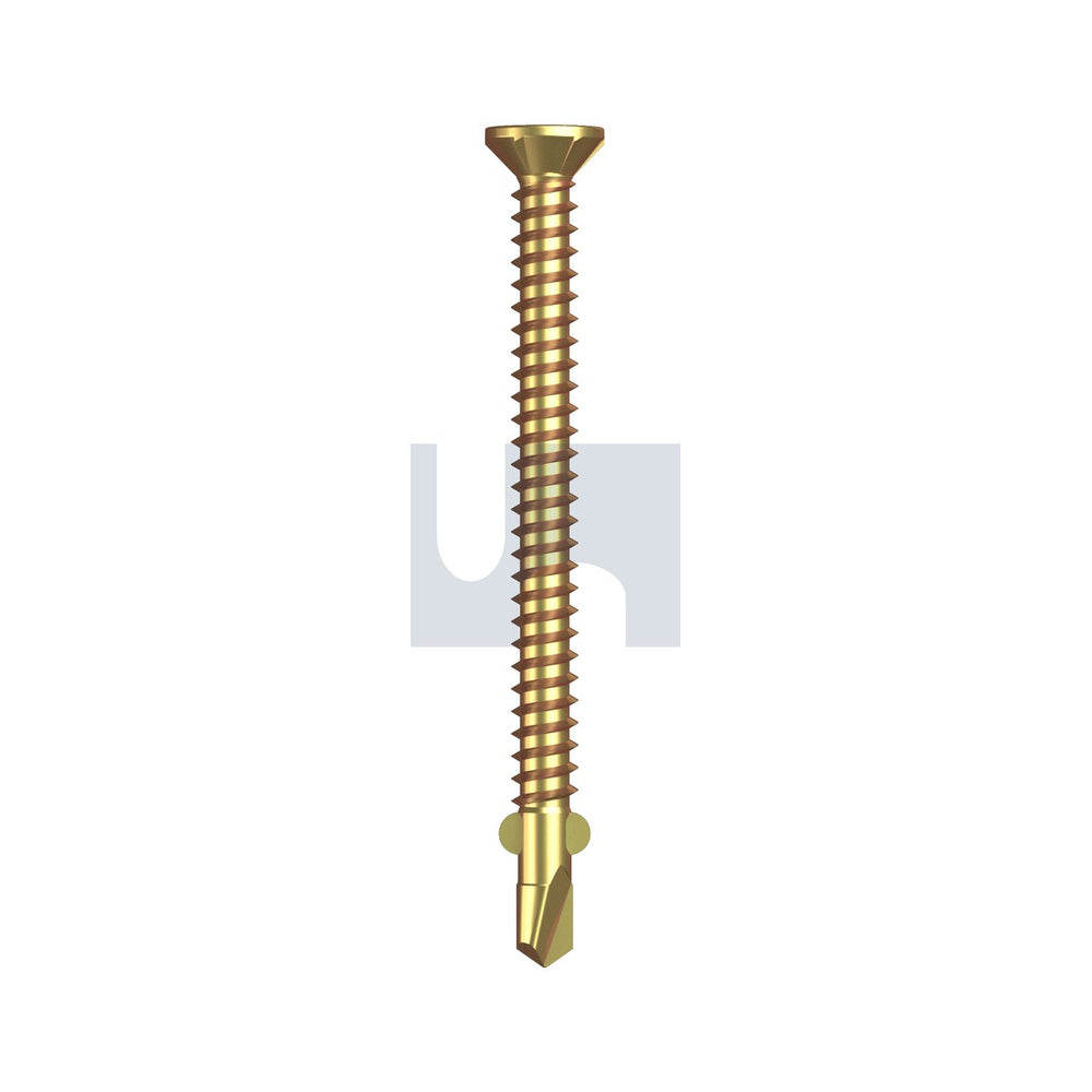 Metal Wings CSK Zinc Yellow Pass As3566 Square Drive #10-16 60 - Pk 500_40098927_T9PGYRQ1016060