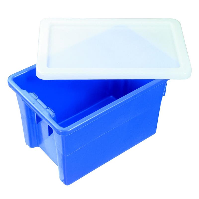 Container Plastic 68L White 645 x 413 x 397mm 81005050 MH0120 N12