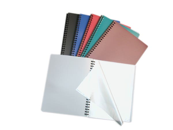 Marbig Display Book A4 Refillable 20 Pocket Blue 39115104 2007001