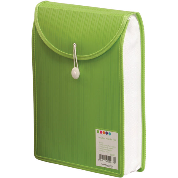 Bantex Document Wallet Quill Attache Top Open Green_9008227_400132295