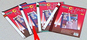 Marbig Spine Clamp File A4 50 Sheets Capacity Blue_39395104_42032