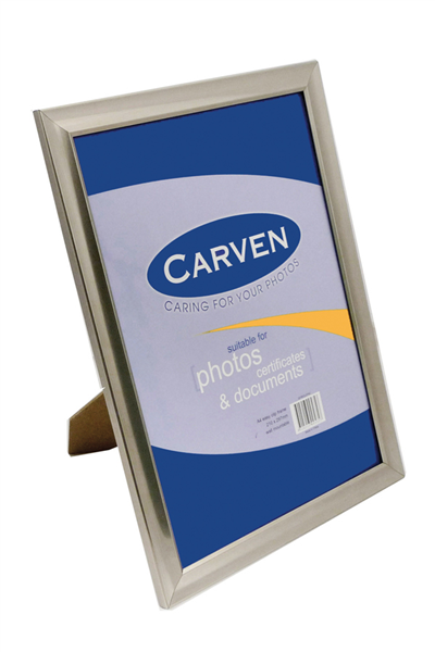 Carven Document Certificate Frame A4 Brushed Silver_820075223_QFBRSILVA4