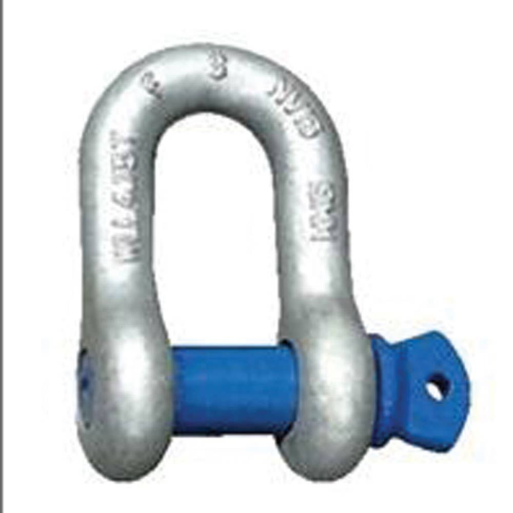 Shackle Dee Galvanised Tested Screw Pin WLL 9.5t 29 x 32mm 91268097 SD2932