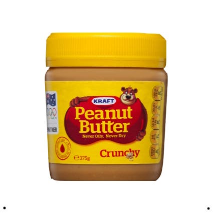 Bega Peanut Butter Crunchy 375Gm 87000632 031920