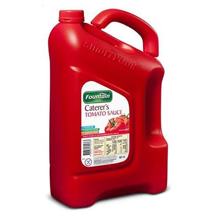 Fountain Gluten-Free Caterers Tomato Sauce 4L Red 87001083 681652