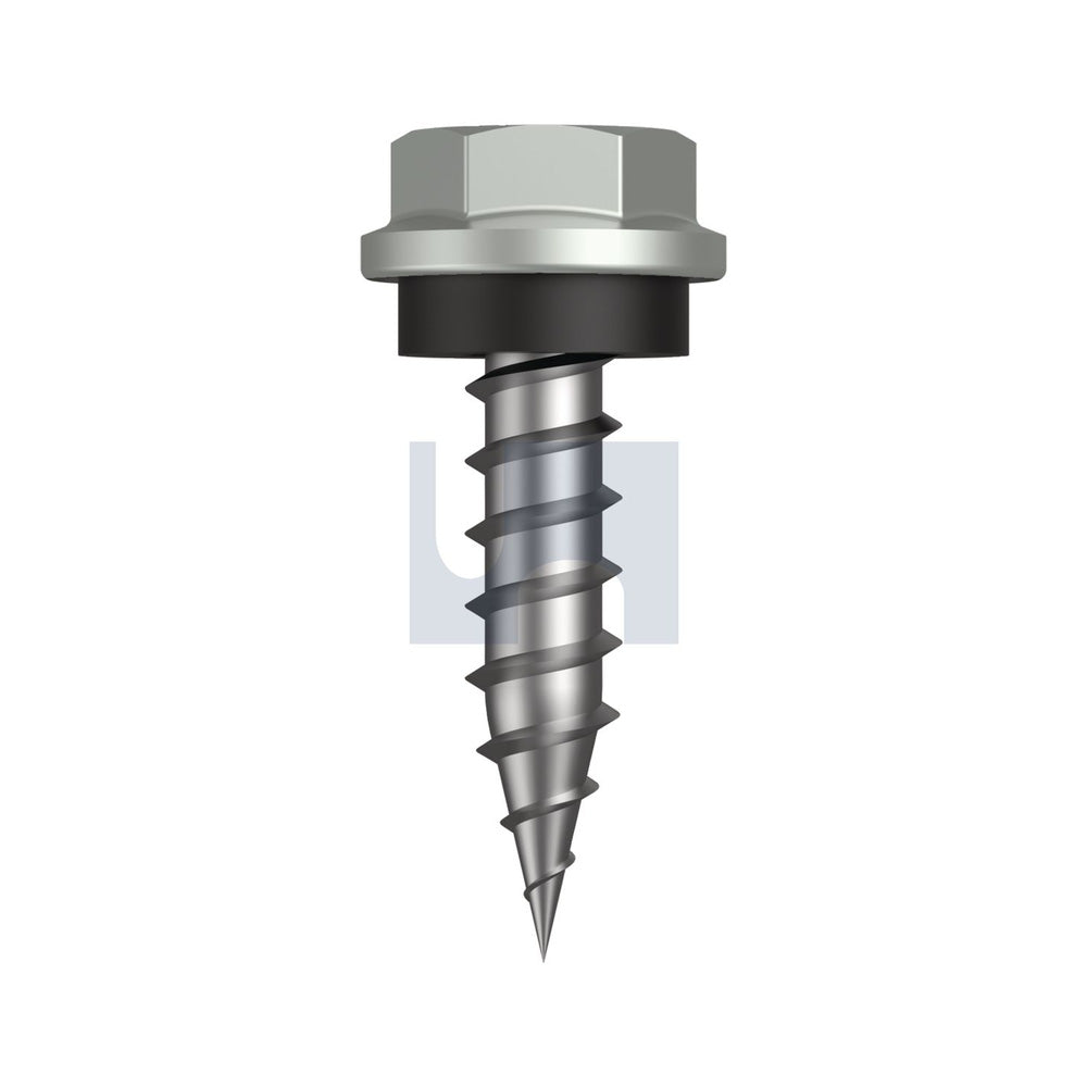 Needle Pt Sds Hex + Wash Shale Grey -Cl4 #10-12 20 - Pk 1000_40095729_TSGN4SH1012020