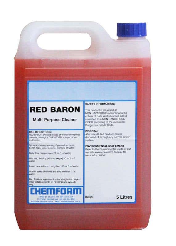 Cleaner Multi Purpose Red Baron 5L 88837951 REDBARON2X5L.CTN