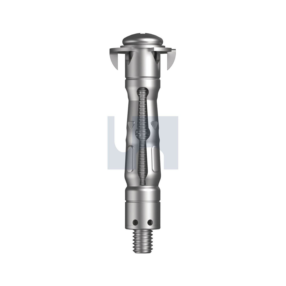 Hollow Wall Anchor Standard ZP (Rohs Compliant) Hec M4 41 - Pk 500_40089597_FSMWHDZPCM040641