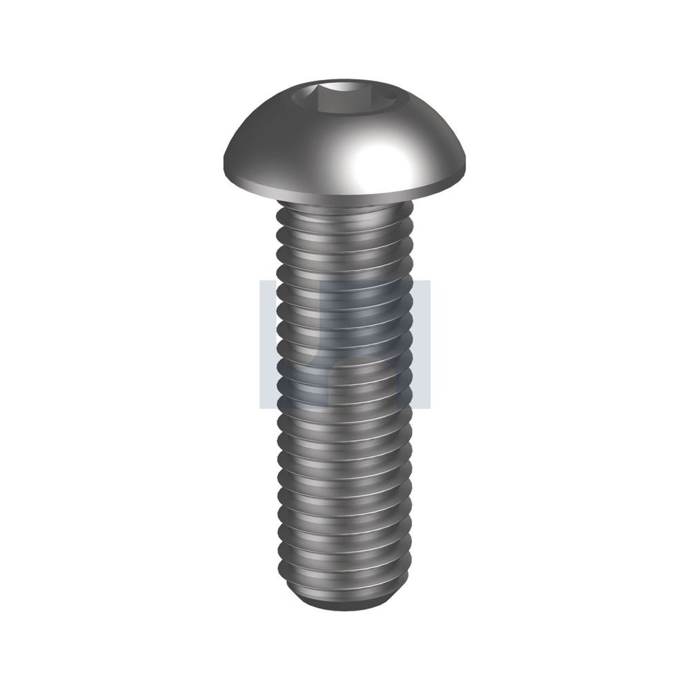 Btn Hd Skt Screw Hex ZP (Rohs Compliant) Iso 7380/Cl 010.9 M12 35 - Pk 100_40099740_SB10ZCM120035