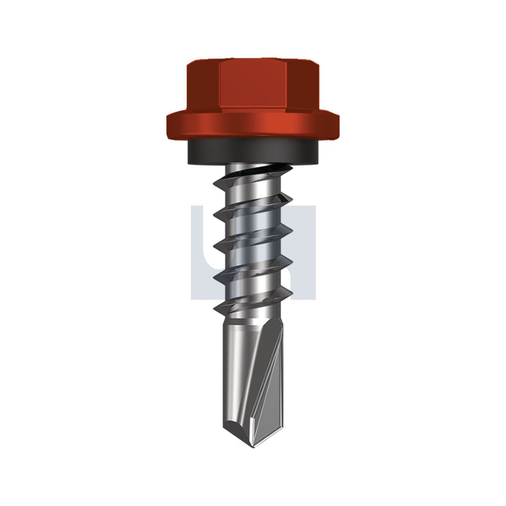 Metal Sds Hex Hd + Washer Headland (Maple) -Cl4 As3566 #14-10 25 - Pk 1000_40094848_THEM4SH1410025