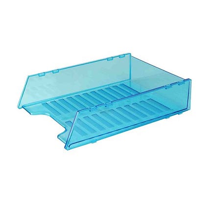 Italplast Multi Fit Document I60 Tray A4 Neon Blue 9001402 I 60NBL
