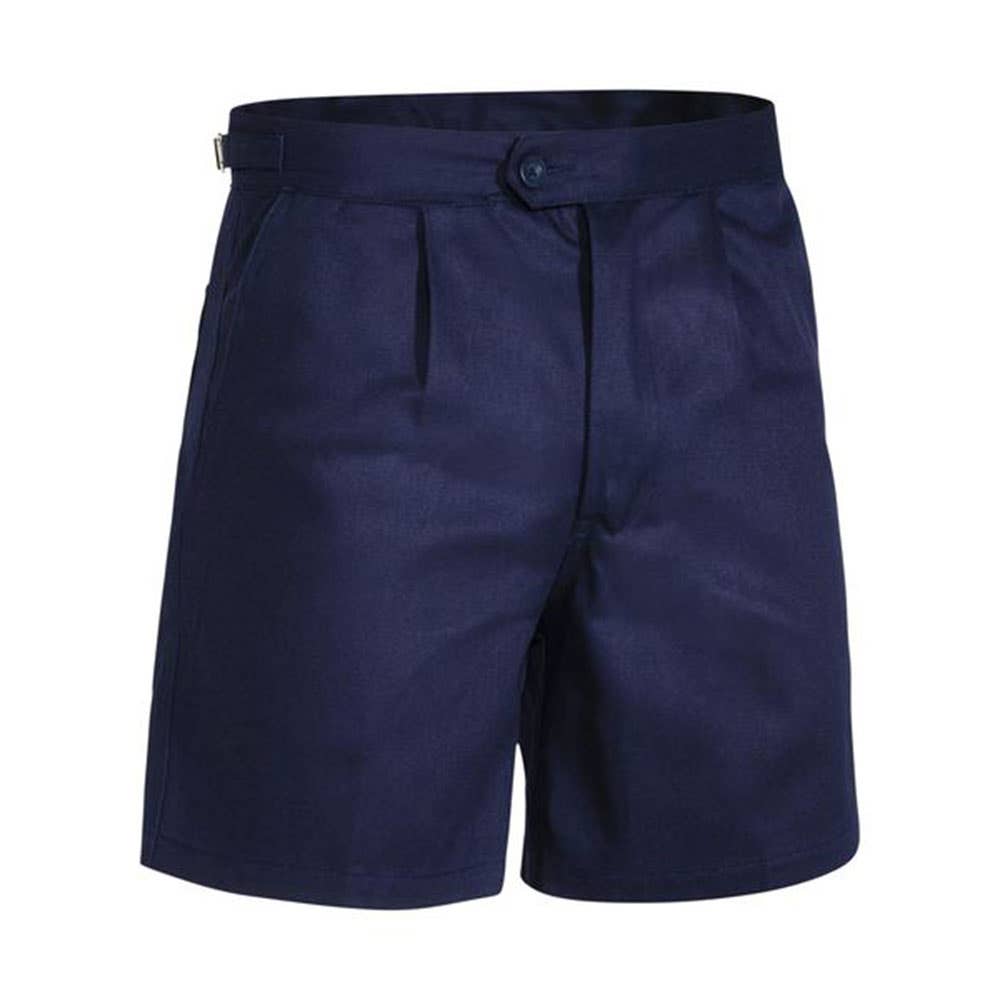 Shorts Adjustable Side Tab Cotton Drill BSH1256 Bisley 310gsm_BSH1256