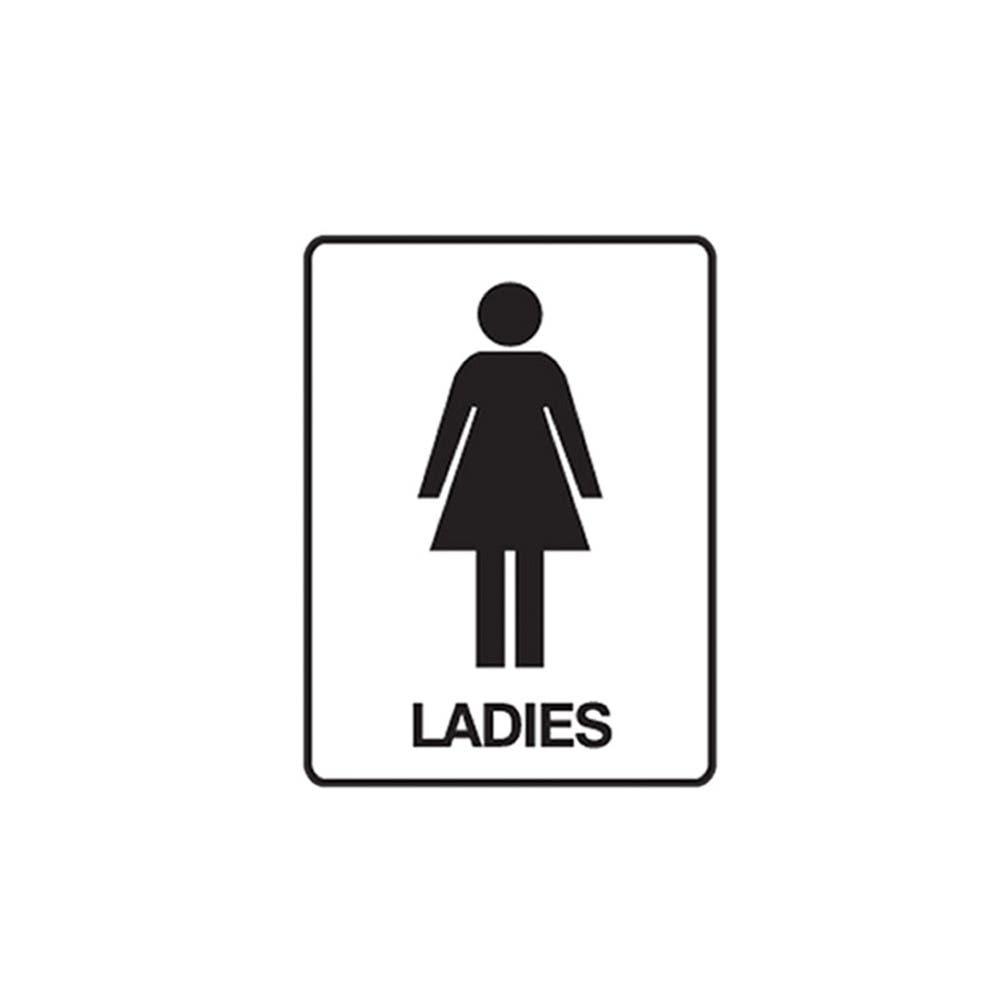 Sign LADIES + Picture Self Adhesive 180 x 250mm 90031025 841502
