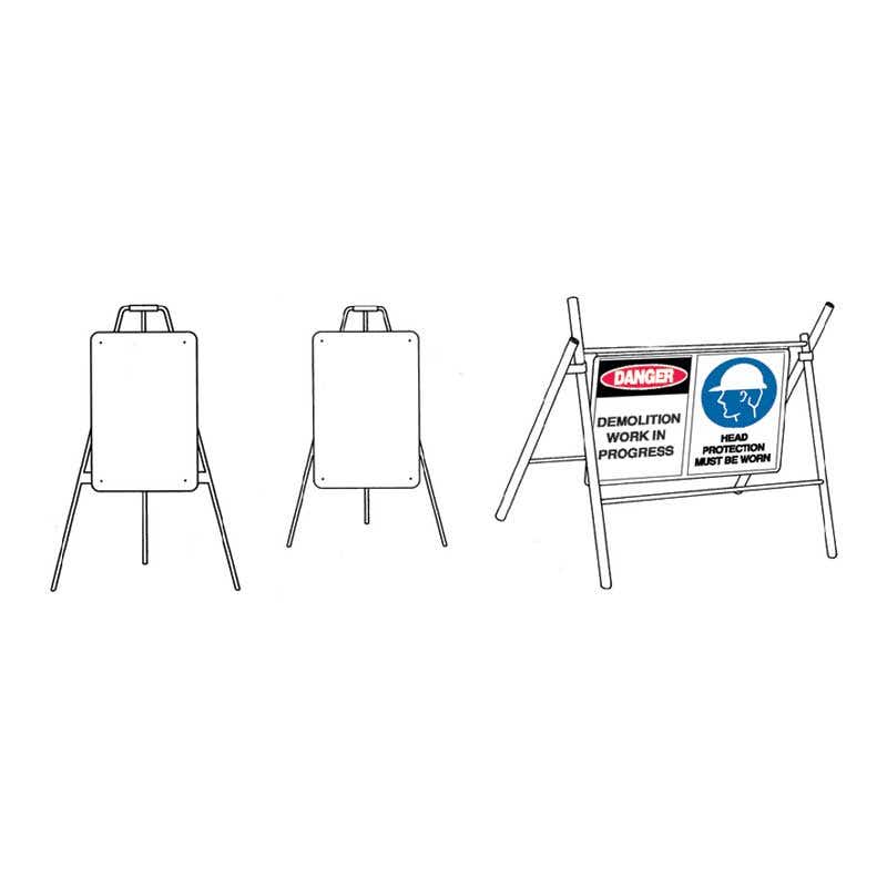 Stand Sign Tripod Vertical 700 x 350mm 90031707 842251