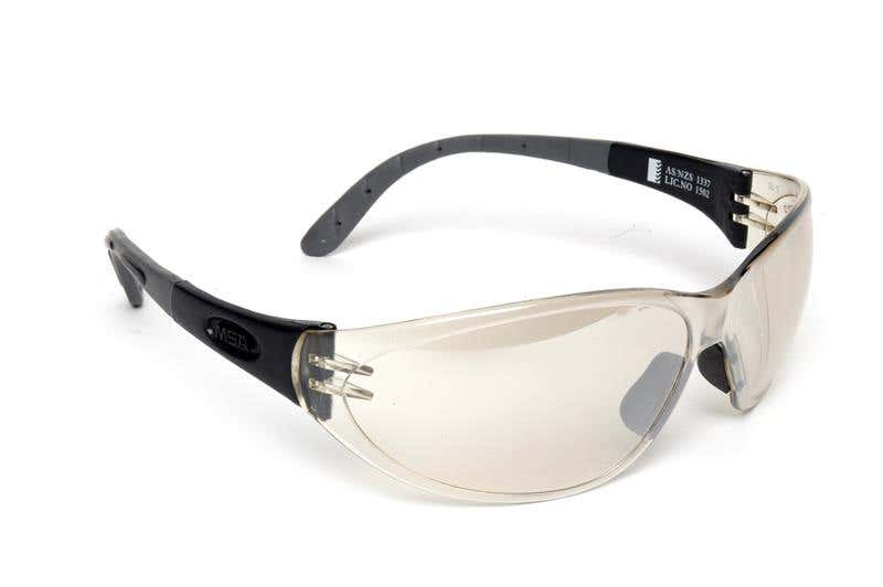 Arctic Safety Glasses Gold Mirror Lens Black Frame 90080124 762267BG