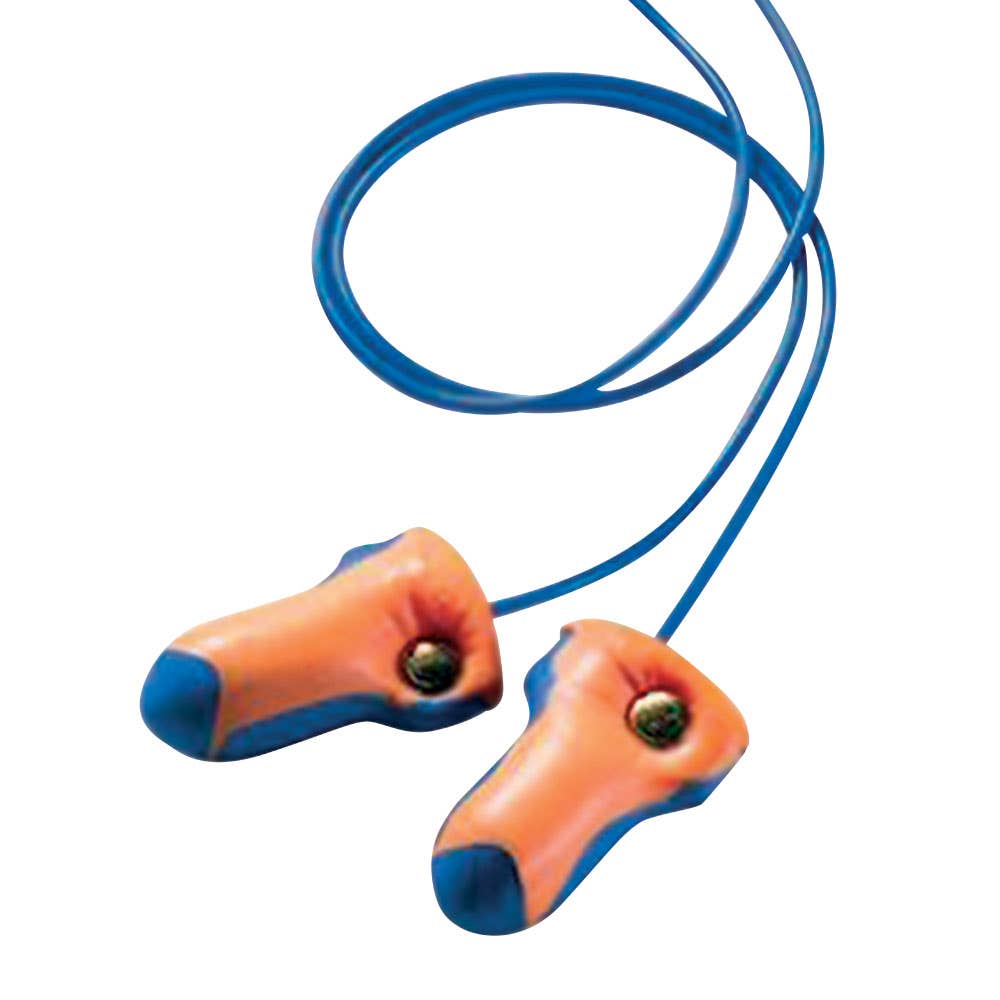 Disposable Earplugs Laser Trak Corded Detectable Class 5 25dB 90090023 LT-30E