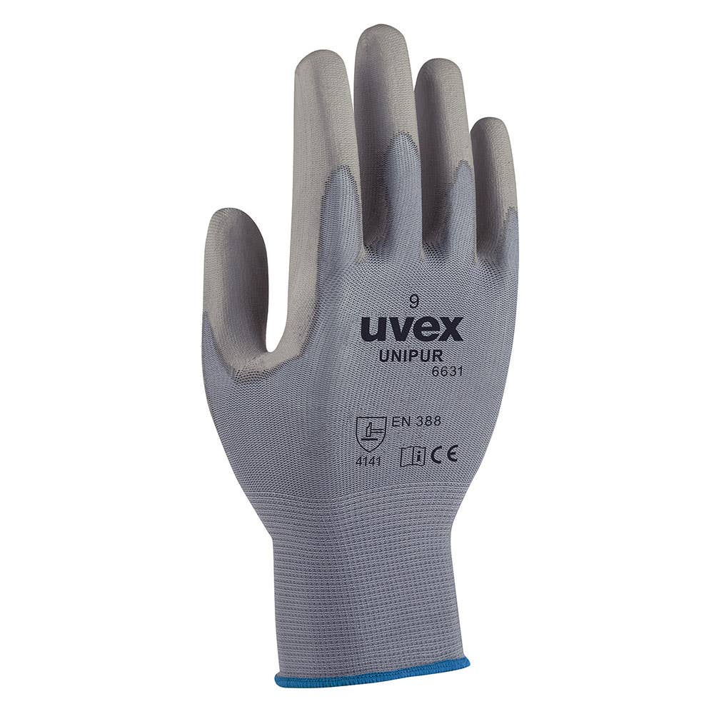 Gloves Nylon Polyurethane Dipped Lightweight UP6631 Uvex_UP6631