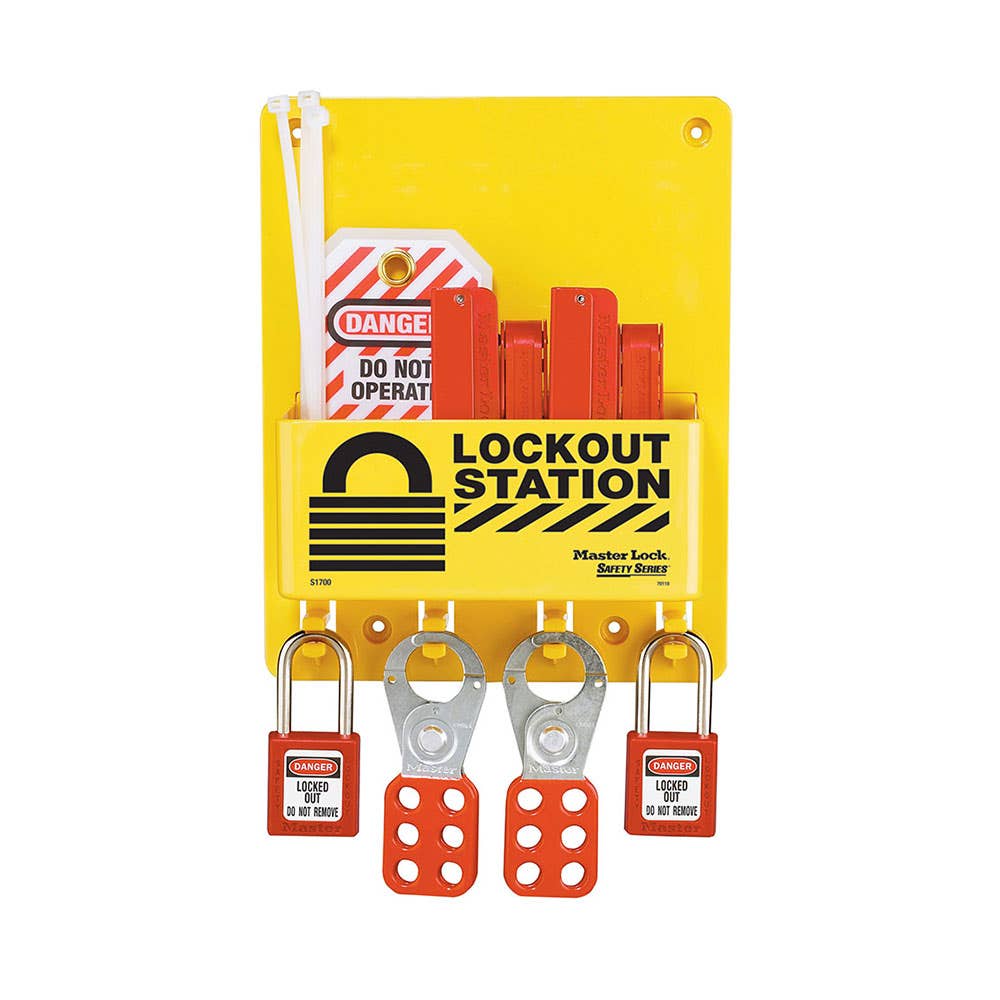 Filled Electrical Focus Compact Lockout Station 90161193 S1720E410