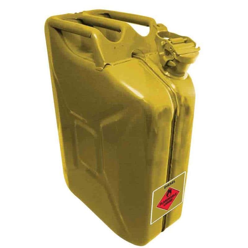Can Jerry 20L Metal Fuel Yellow 90450030 1151