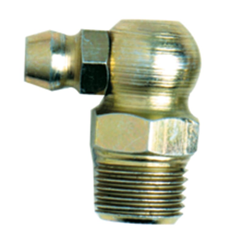 Nipple Grease 1/8'' -27 NPT 90 Deg Angle Lubemate Pk 5 90488014 L-N1827N-90