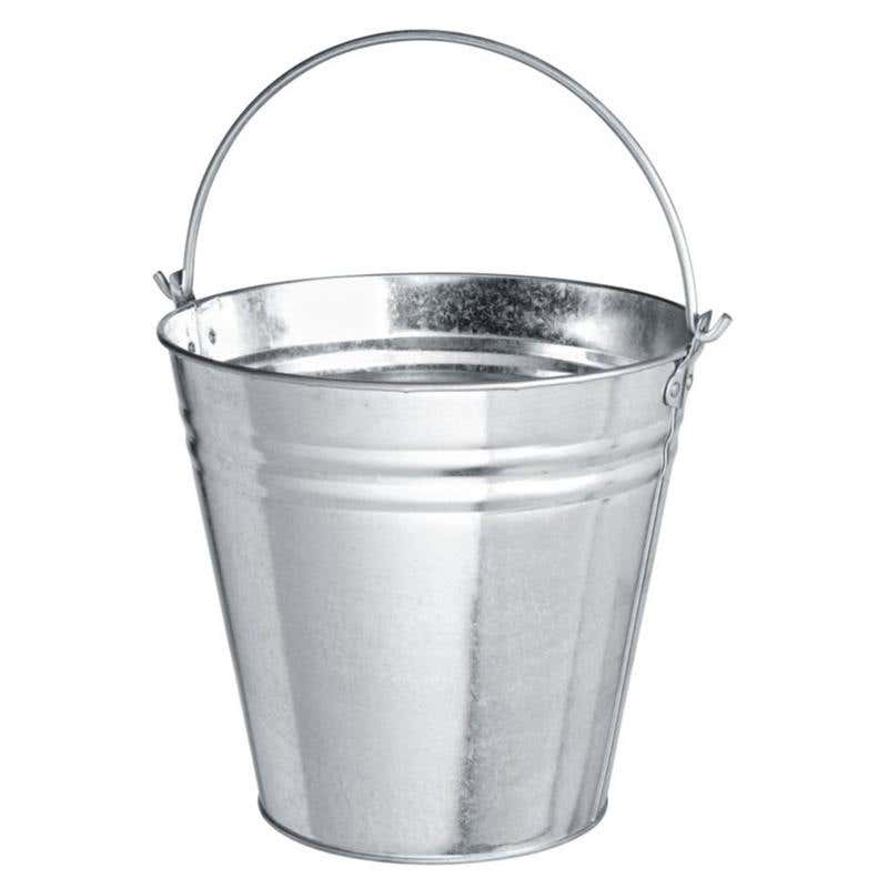 Bucket Zinc Plated 10L Light Duty 90560010 33108