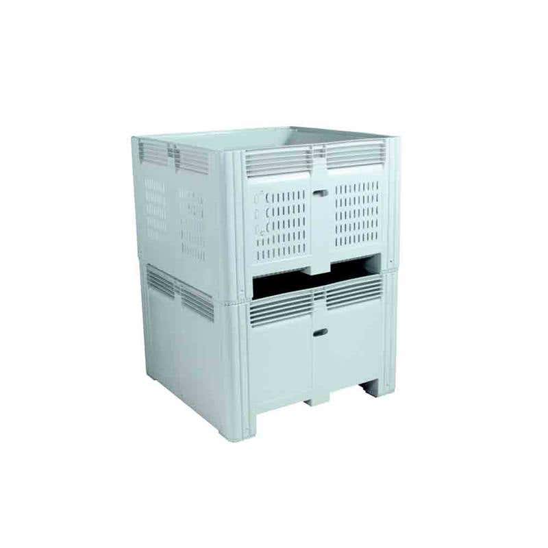 Bin Pallet Plastic 780L 1080 x 1080 x 650mm Vented Stackable 90560118 3105911