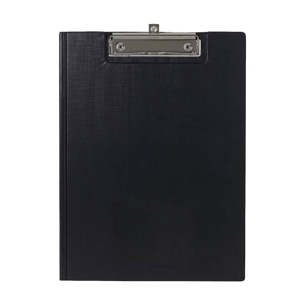 Clipboard A4 PVC Black With Cover Marbig 90910427 4300002